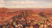 William Holman Hunt The Plain of Esdraelon from the Heights above Nazareth Spain oil painting artist